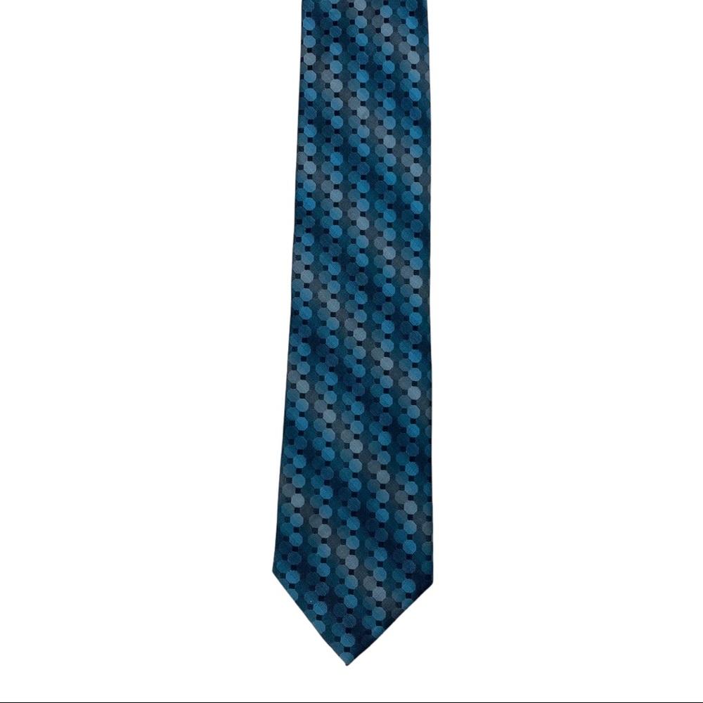 Arrow Silk Tie, Blue